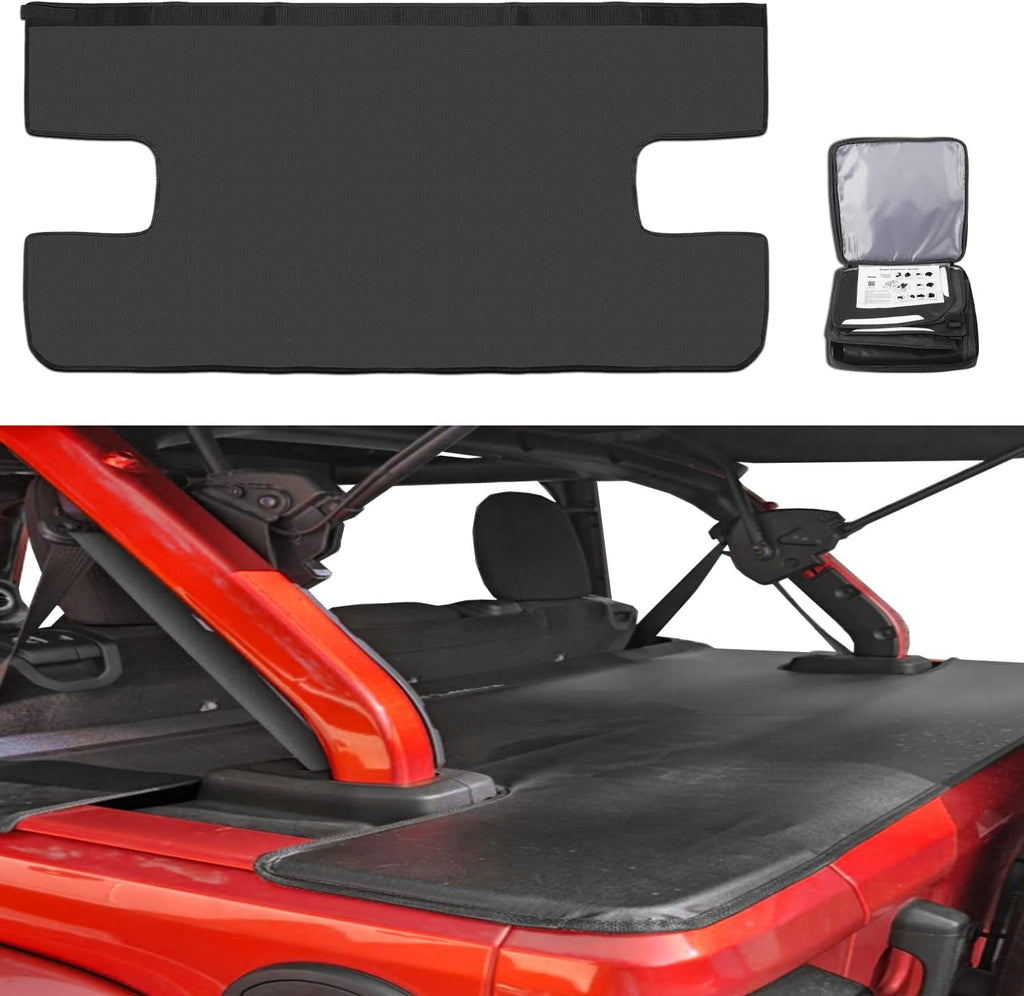 Black Vinyl Tonneau Cover 3 pcs F87612