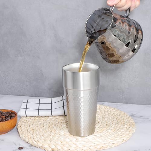 16 oz 4 Pack Stainless Steel Tumbler A508127