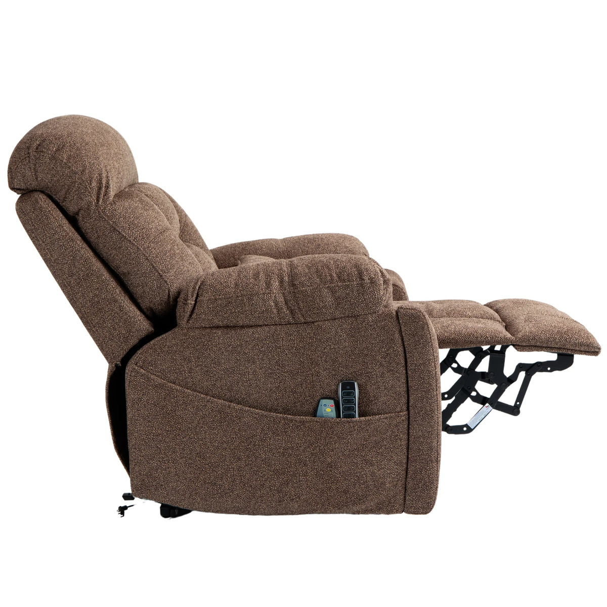 4-Motor Lay Flat Power Lift Recliner Chair with Heat & Massage G168