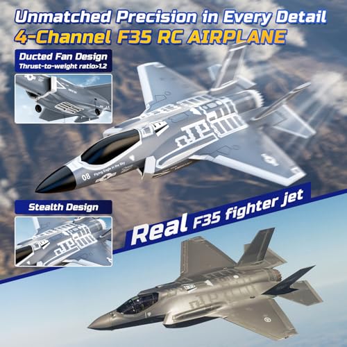 4 Channel Brushless RC Plane EDF Fighter Jet L6757