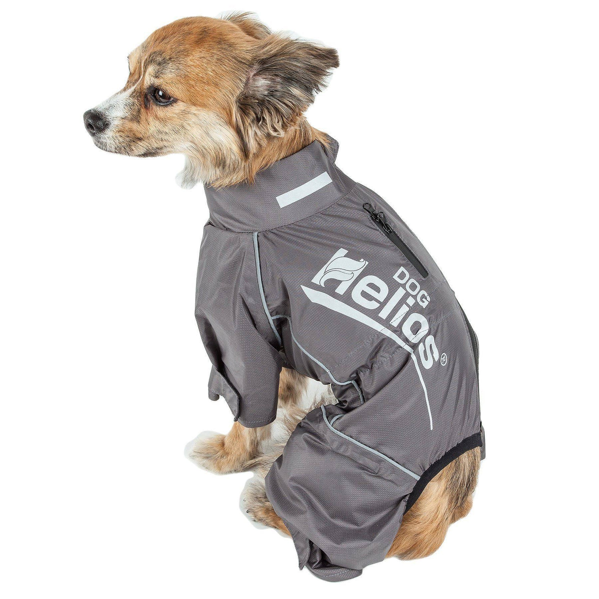 Waterproof Reflective Full Body Dog Coat Jacket Orange Medium N150618