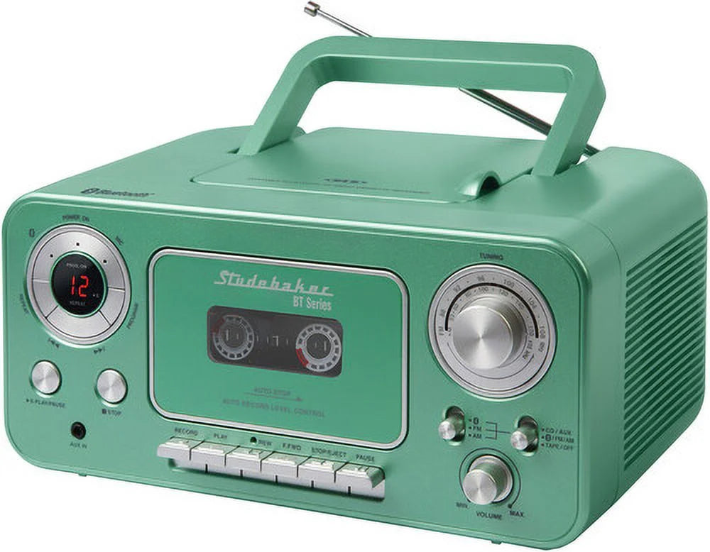 Bluetooth Portable CD Player Radio Cassette I32341