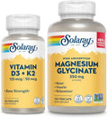 Vitamin D3 K2 and Magnesium Glycinate 120ct T41151