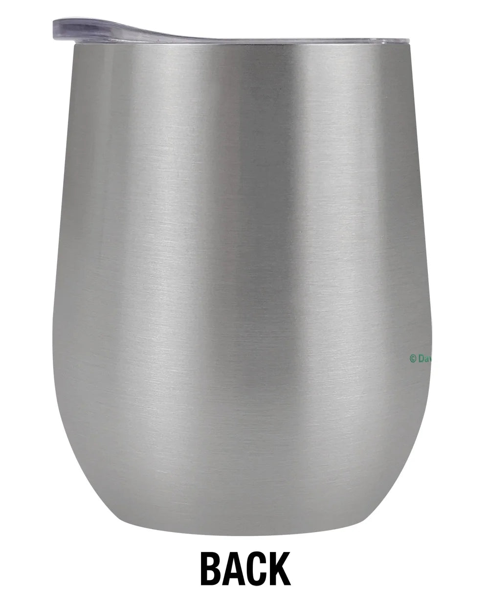 12 oz Stainless Steel Insulated Tumbler with Leak Resistant Slide-Lock Lid I464