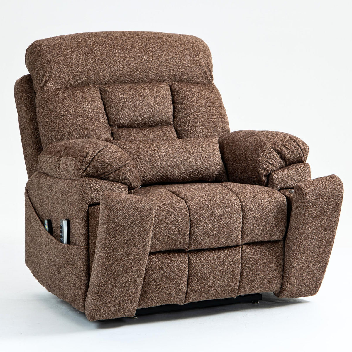 4-Motor Lay Flat Power Lift Recliner Chair with Heat & Massage G168