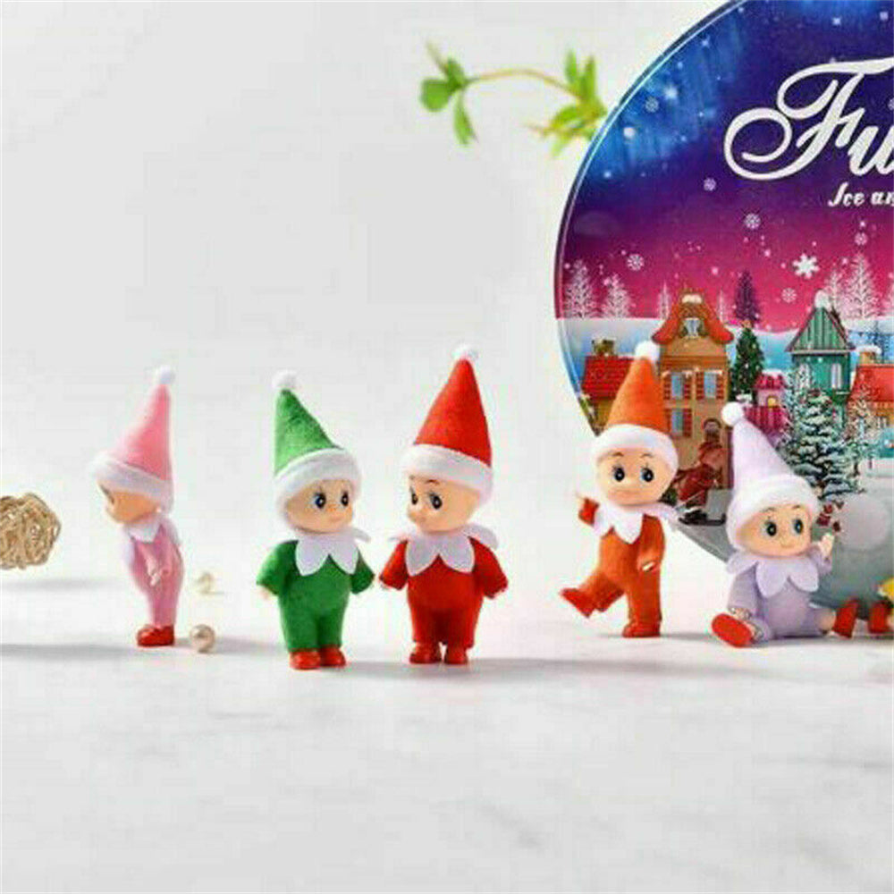 Naughty Elf Felt Doll 4 PCS Toddler Elf Kids Toys D333216