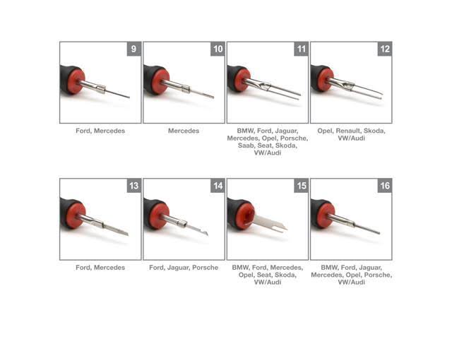23-Piece Universal Terminal Tool Kit G628