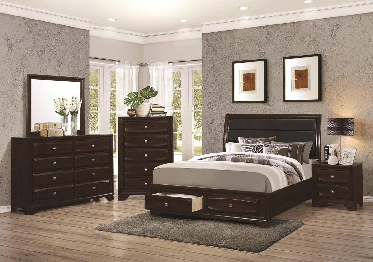 Cappuccino Nightstand V927431