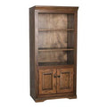 Dark Oak Standard Bookcase C255