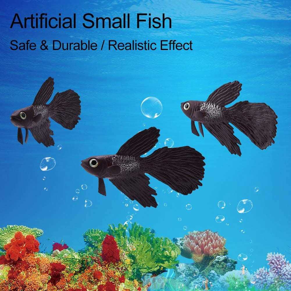 Silicone Artificial Fish Ornament for Fish Tank C987
