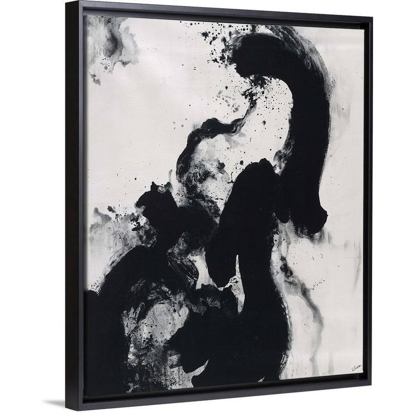 Black Float Frame Canvas Art P338