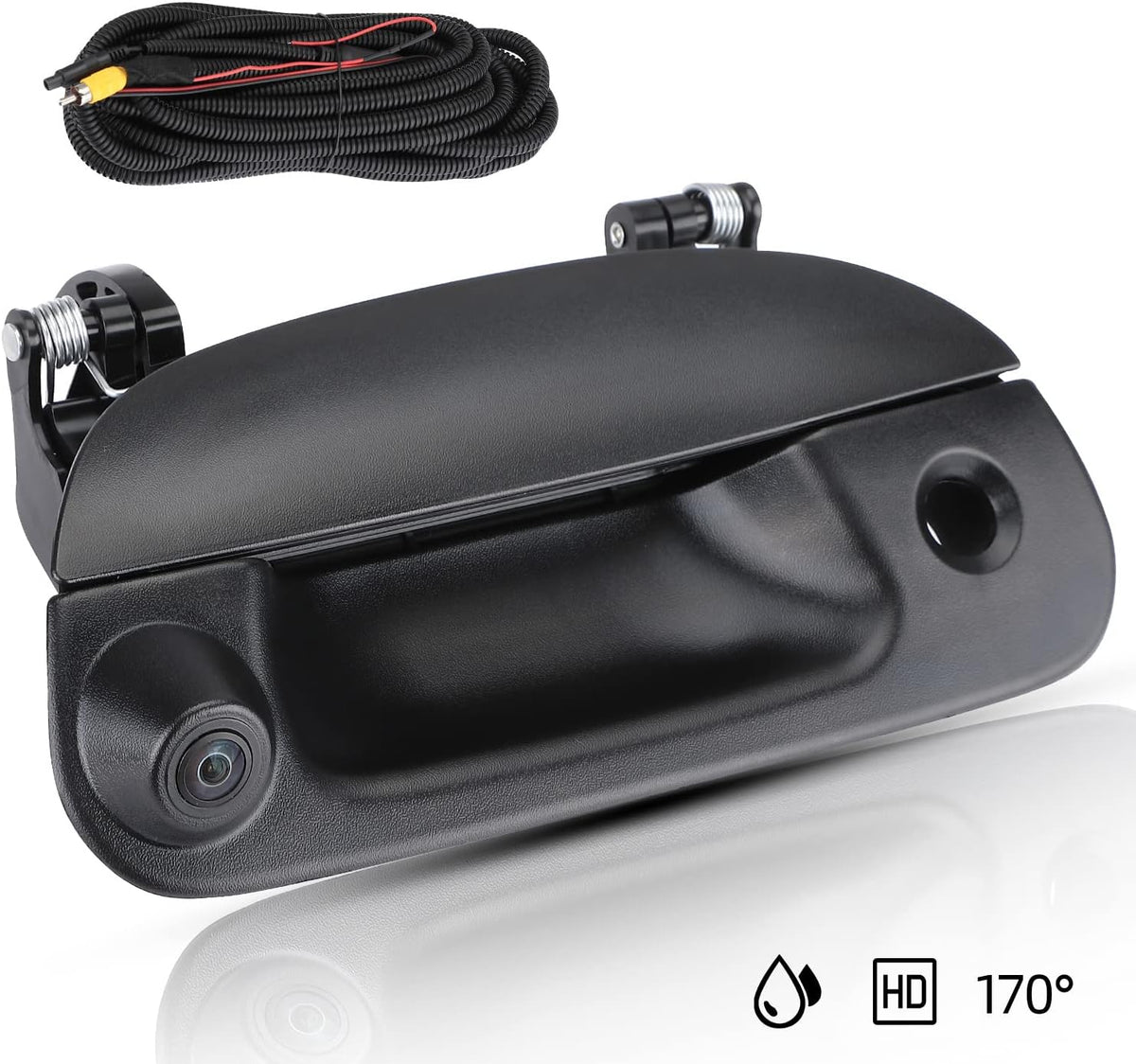 Backup Camera Compatible with 1997-2003 F150 1998-2007 F250 F350 F450 F550 Tailgate Handle Reverse Camera O137