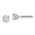 14kw 0.60ct SI3 G-I Diamond Stud Earrings M6304