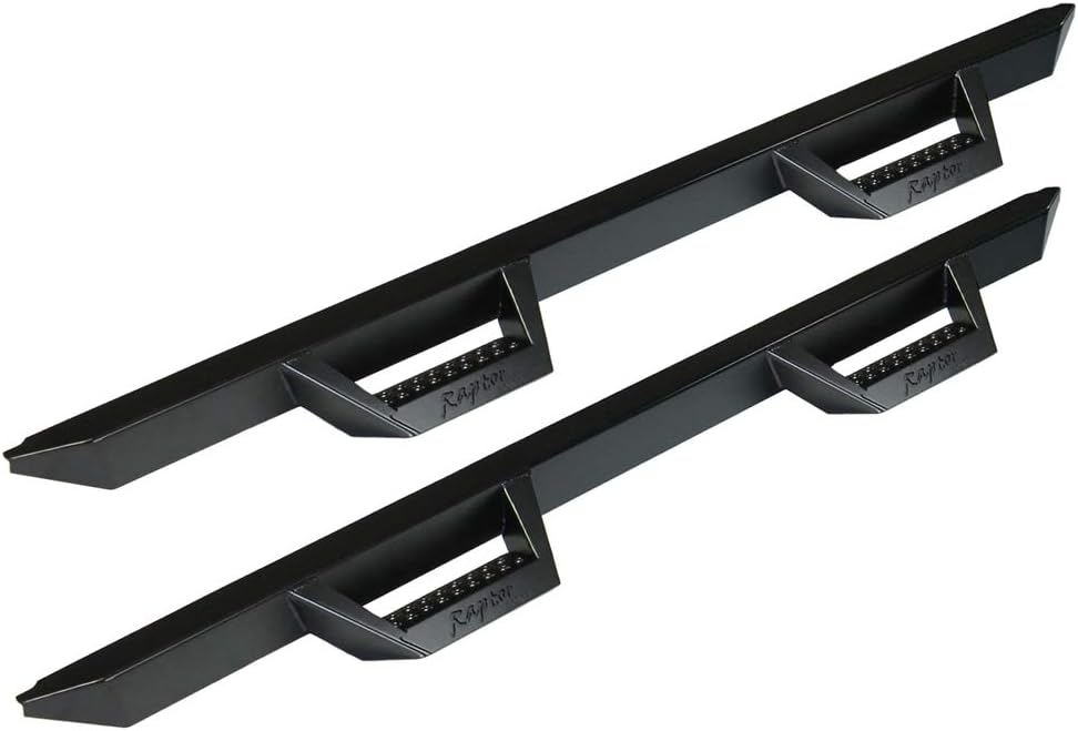 Black Textured Drop Steps Running Boards R848191