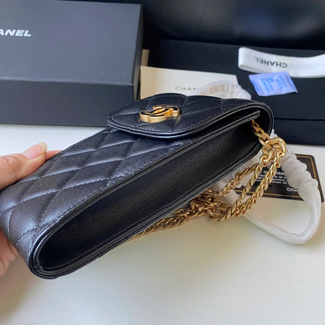 Black Phone Holder Bag Y23511