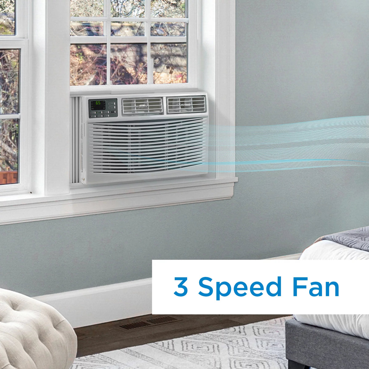 8,000 BTU Window Air Conditioner O6874