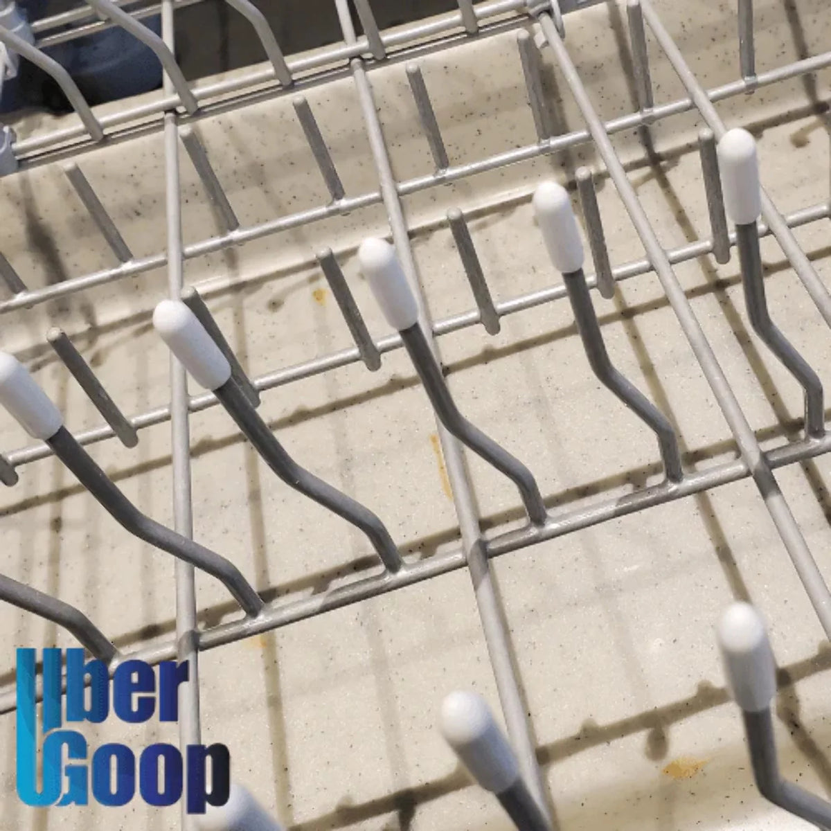 White Dishwasher Rack Repair Coating Kit with 80 Caps - 1/2 oz N329