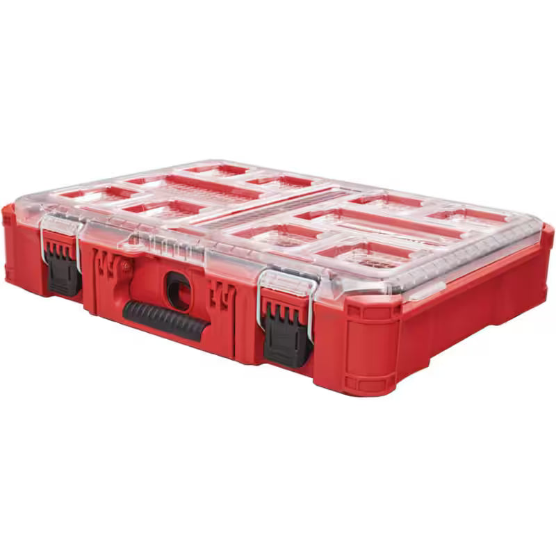 Impact Resistant 11-Compartment Small Parts Organizer F833