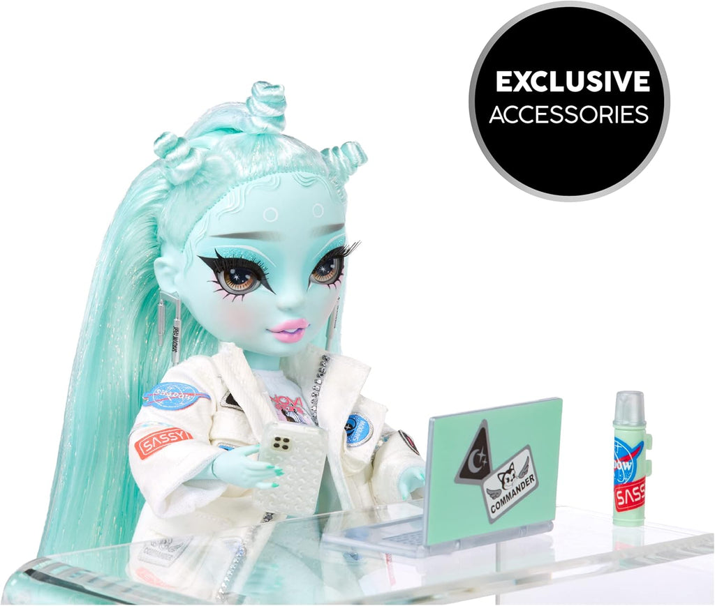 Light Green Fashion Doll with Fashionable Outfit & 10+ Colorful Play Accessories U34264