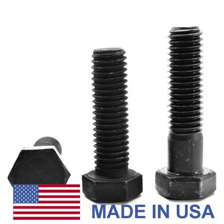 1 1/4 inch-7 x 6 inch Coarse Thread Grade 8 Hex Cap Screw Black Oxide Pk 15 Z33824