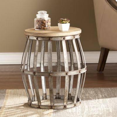 Silver Accent Table Z792