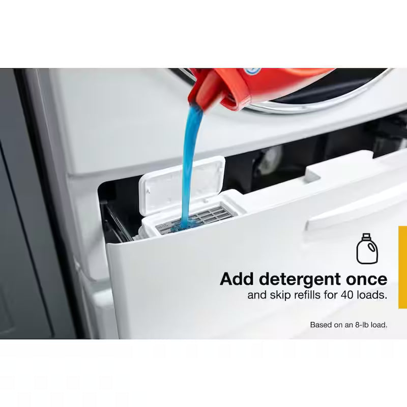 White Stackable Front Load Washing Machine V1112