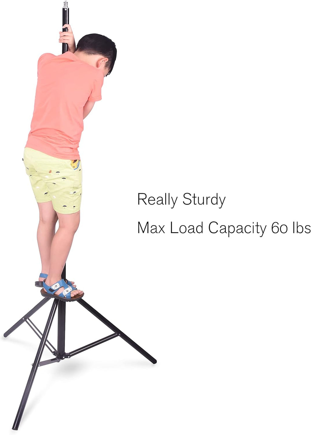 8.5ft Adjustable Aluminum Light Stand with Carrying Bag, 2 Pack J78689