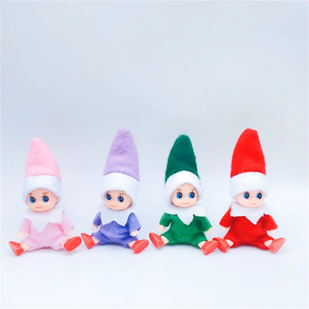 Naughty Elf Felt Doll 4 PCS Toddler Elf Kids Toys D333216