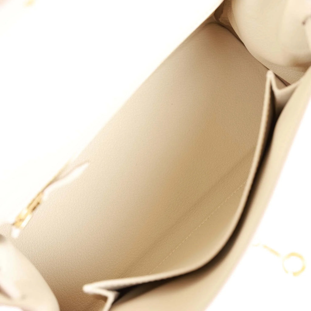 Craie Togo Leather Handbag O1340