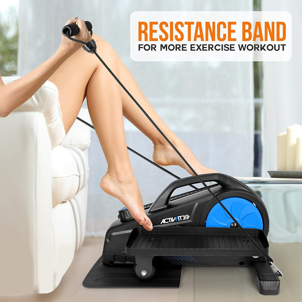 Compact Ergonomic Under Desk Elliptical Machine with 8 Resistance Level N43663