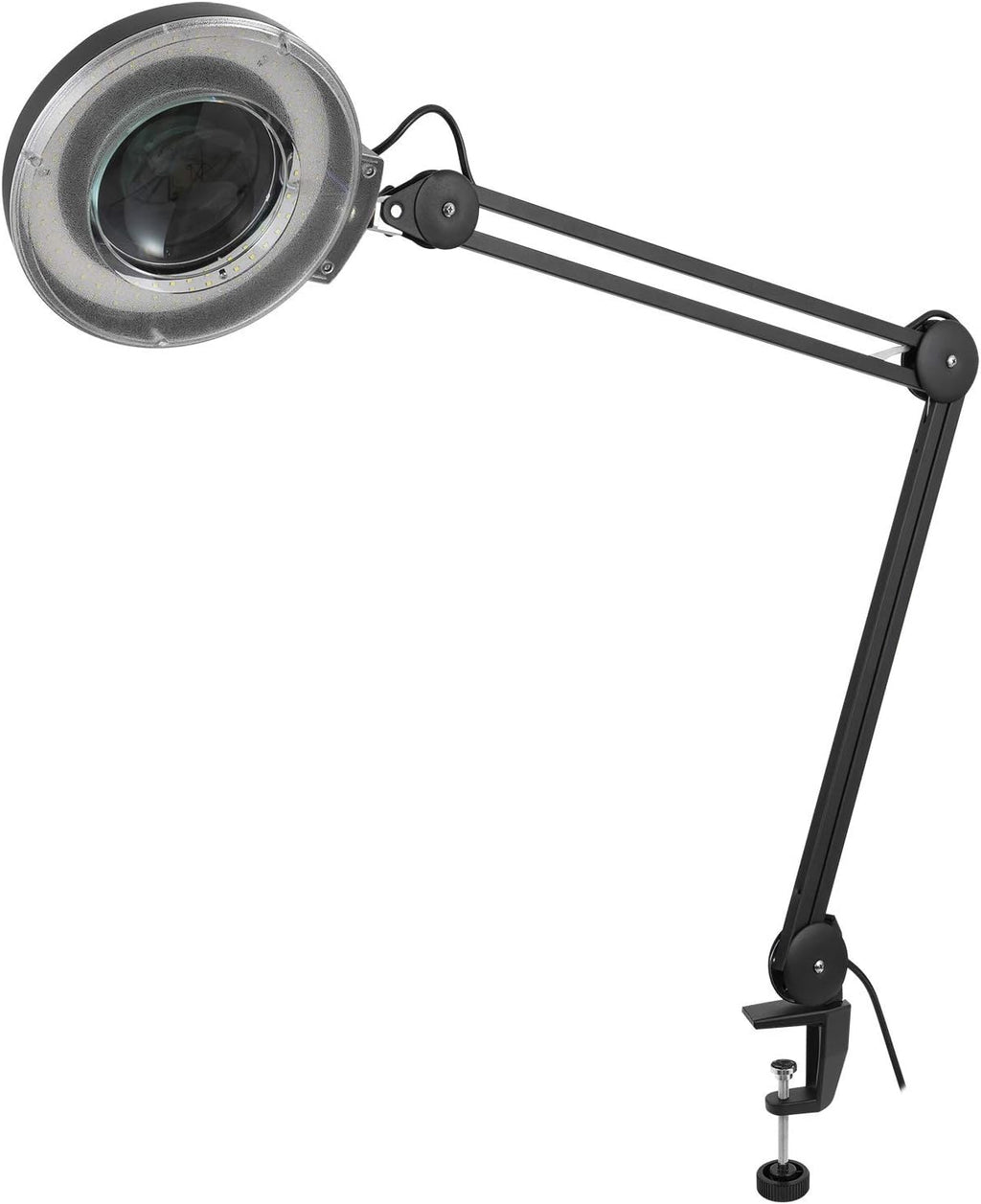 8x Magnifying Glass Architect Lamp with Desk Clamp Mount Q258978