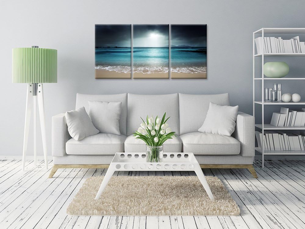 Blue Sea Canvas Wall Art T858