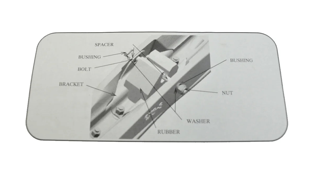 All-Terrain Skis with Mount Kit & 6" Carbides C971497