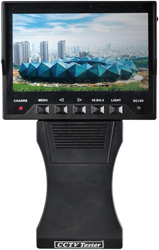 Handheld 4.3 TFT LCD CCTV Analog Camera Tester 12V Output RJ45 Cable Test Monitor Pack of 2 S697