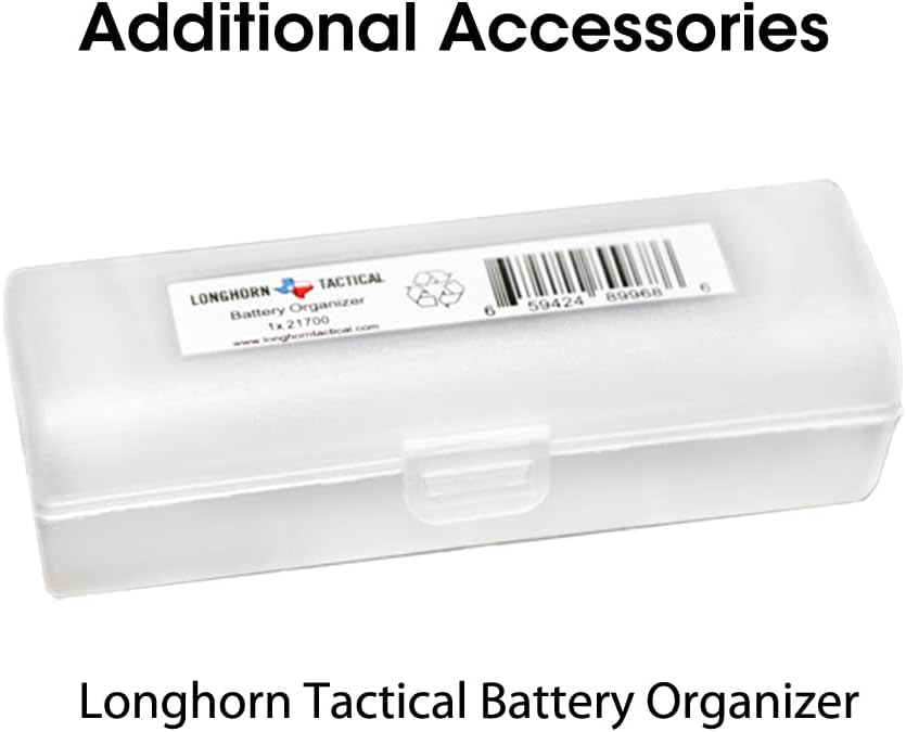 Tactical Flashlight with 5000mAh USB-C Rechargeable Battery A967305