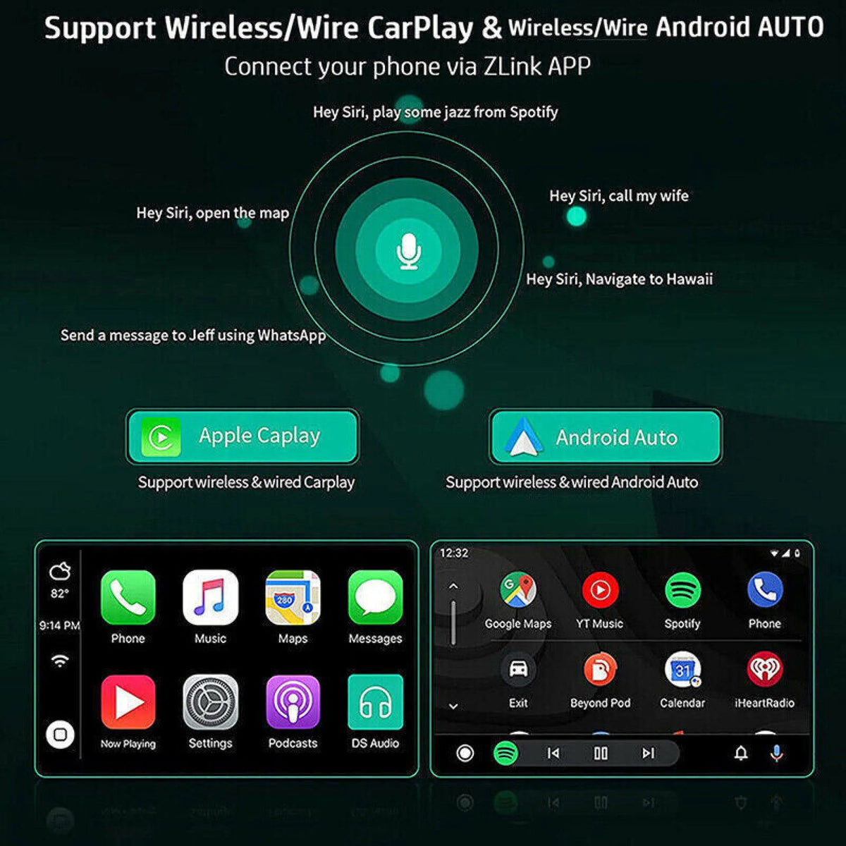 9.7 Vertical Car Radio Stereo IPS Android 12.0 GPS Navigation I81297
