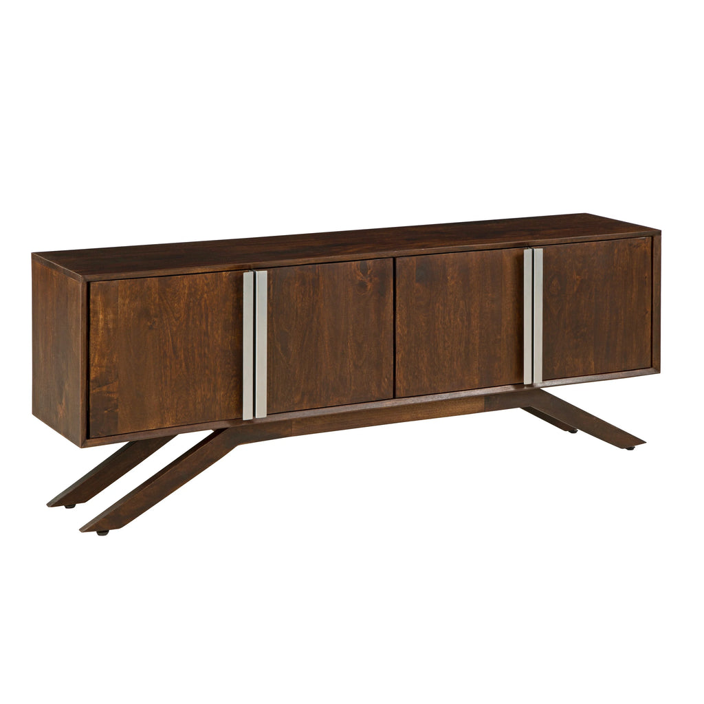 59" Wide Solid Wood Walnut TV Stand W285