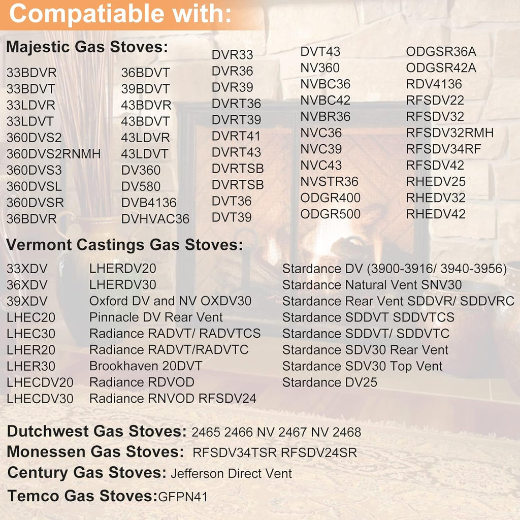 Propane and Natural Gas Pilot Assembly for Fireplace and Stoves B950881