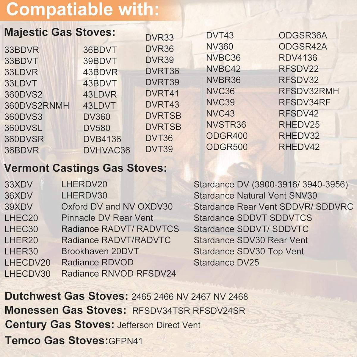 Propane and Natural Gas Pilot Assembly for Fireplace and Stoves B950881