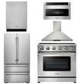 36 Electric Range, Range Hood, Microwave, Refrigerator, Dishwasher O464168