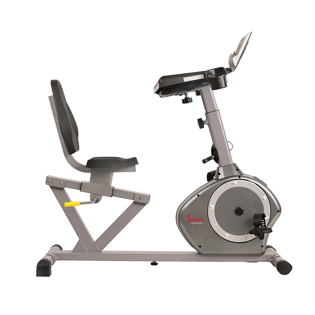 Magnetic Indoor Recumbent Exercise Desk Bike 350 lb Weight Capacity K537155