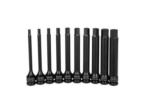 1/2x22 Drive Long SAE Impact Hex Driver Set V220446