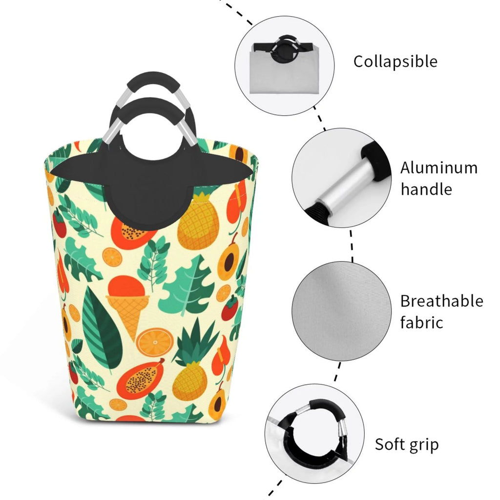 Collapsible Laundry Basket with Handles W306891