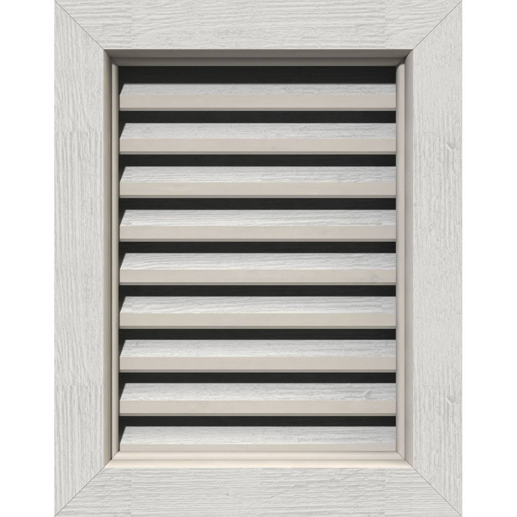Primed Functional Rough Saw Vertical Gable Vent J75654