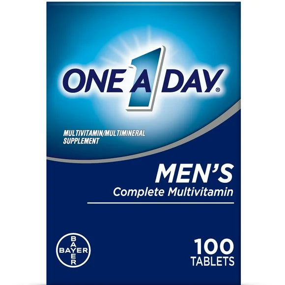 Men's Multivitamin Tablets 100 Count F6114