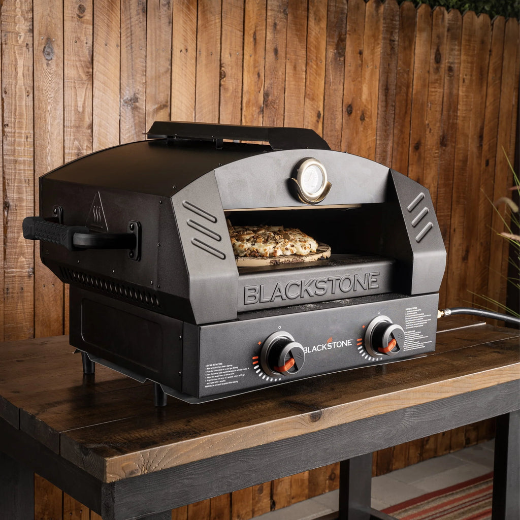 Tabletop Propane Pizza Oven with Two 15 Cordierite Stones K838768
