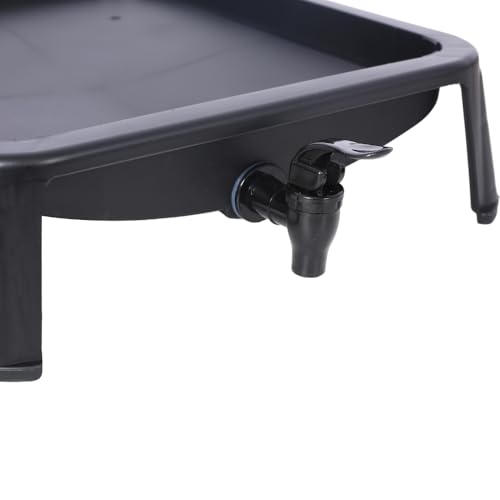 Black 4-Tray 20L Worm Composter Y841634