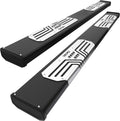 6.5 Running Boards Aluminum Alloy Side Steps Black Textured D4597