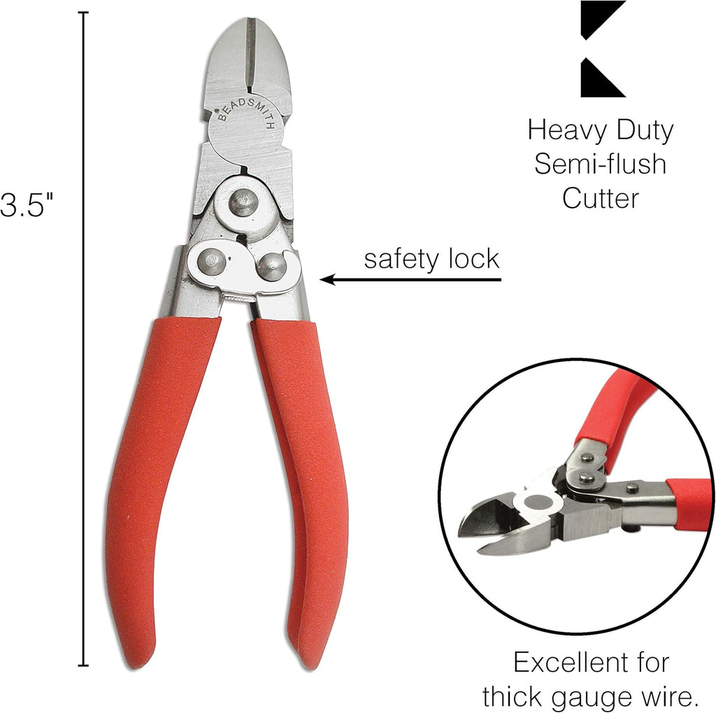 6.5 inches Heavy Duty Cutter with Hardened Steel Blades and Safety Lock W550742