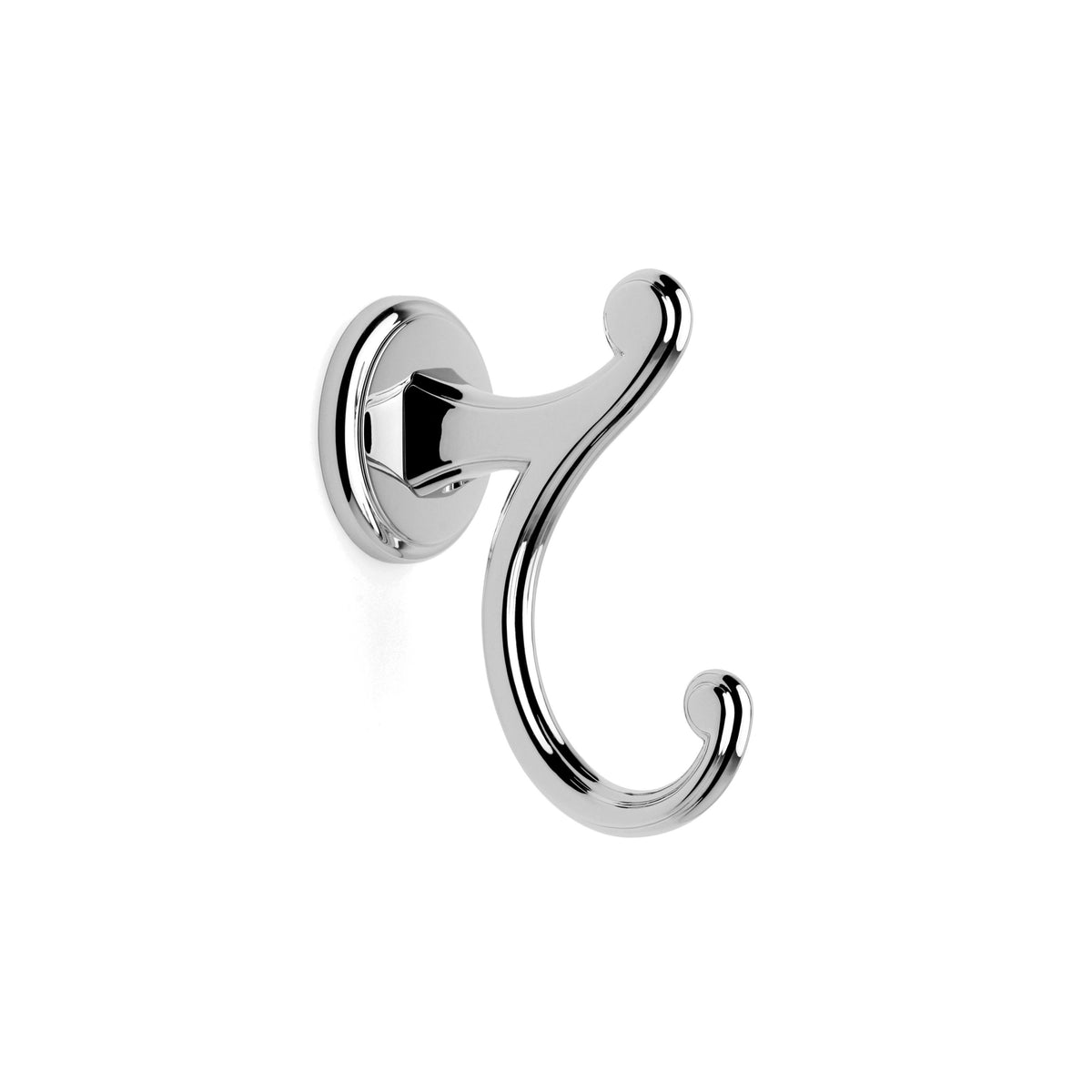Double Robe Hook Polished Brass O170660